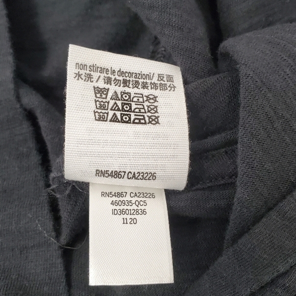 PINK VICTORIA'S SECRET BLACK LIGHTWEIGHT CROPPED HOODIE SWEATSHIRT WOMEN XS - Picture 11 of 13